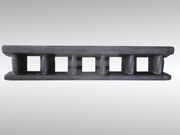 六节距齿轨铸造