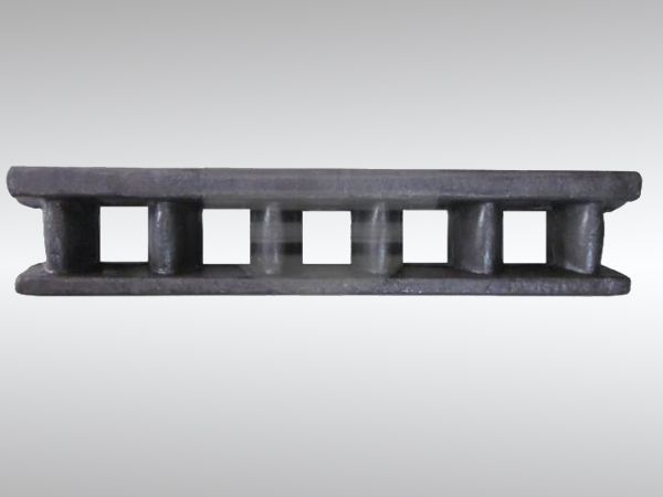 六节距齿轨铸造