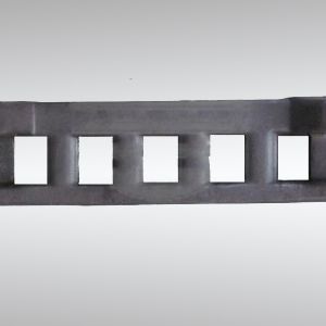 六节距齿轨铸造